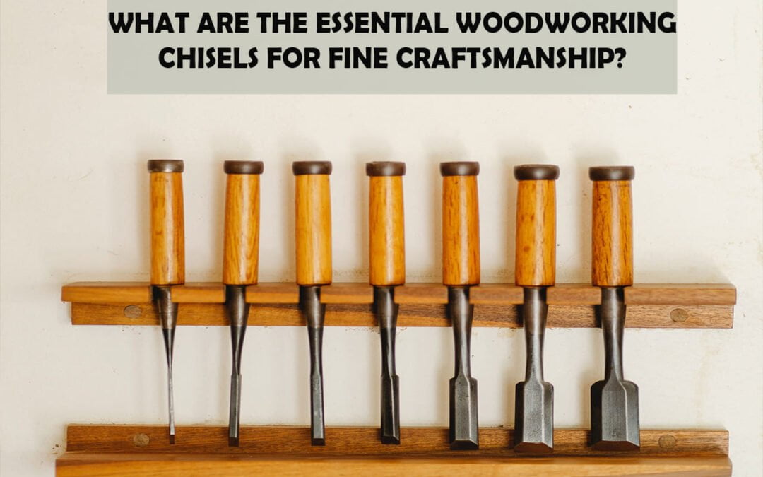 What Are The Essential Woodworking Chisels For Fine Craftsmanship?