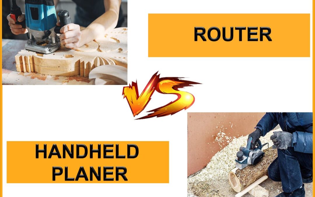 Router Vs. Handheld Power Planer: Which Tool For Which Task?