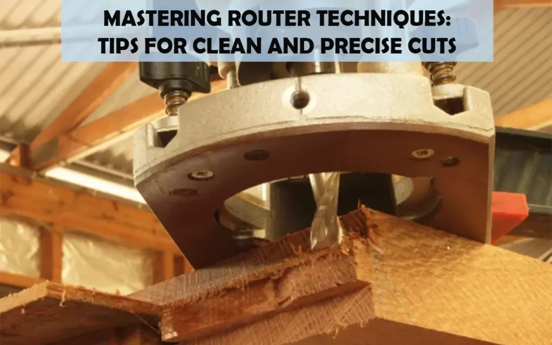 Mastering Router Techniques: Tips For Clean And Precise Cuts