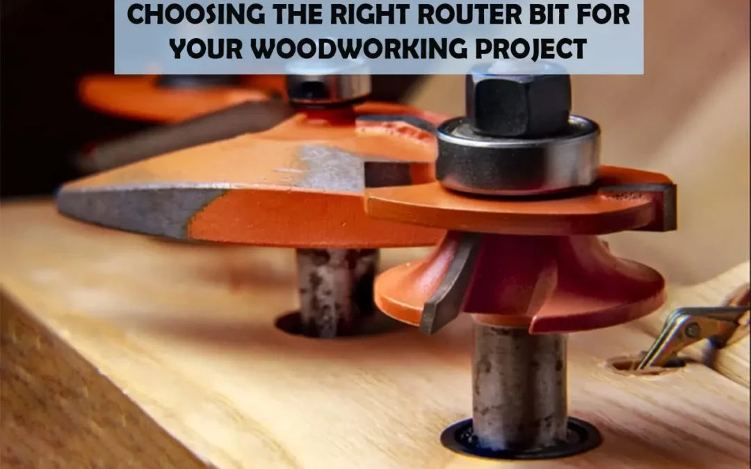 Choosing The Right Router Bit For Your Woodworking Project