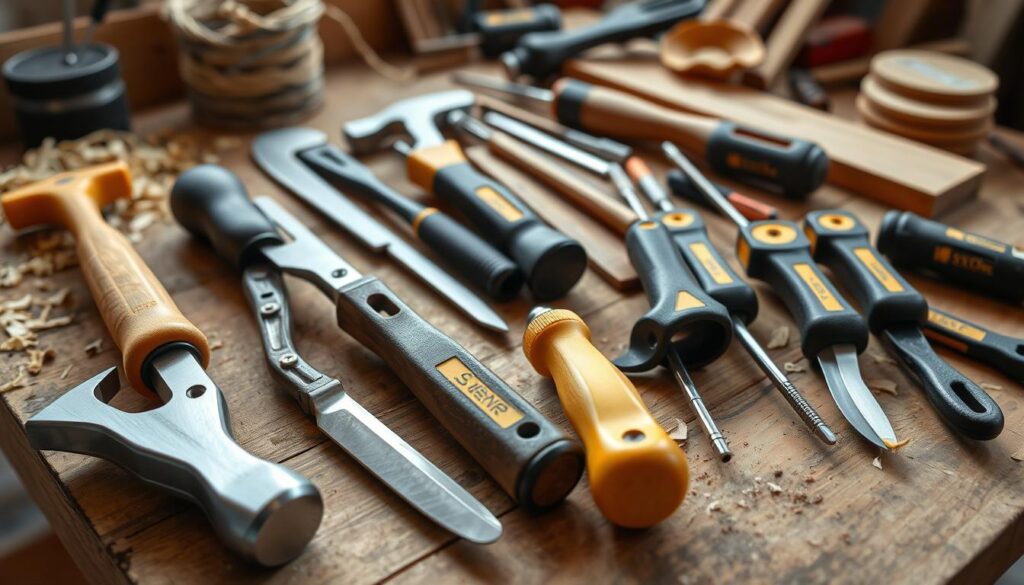 Ergonomic hand tools for carpenters