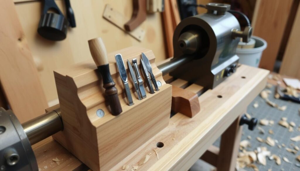 Lathe tool rest and sharpening system