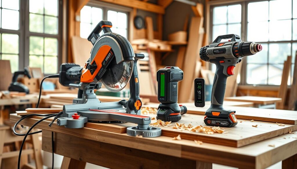 Smart power tools for woodworking